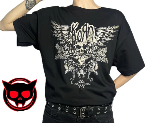 تیشرت بند کورن y2k ایمو